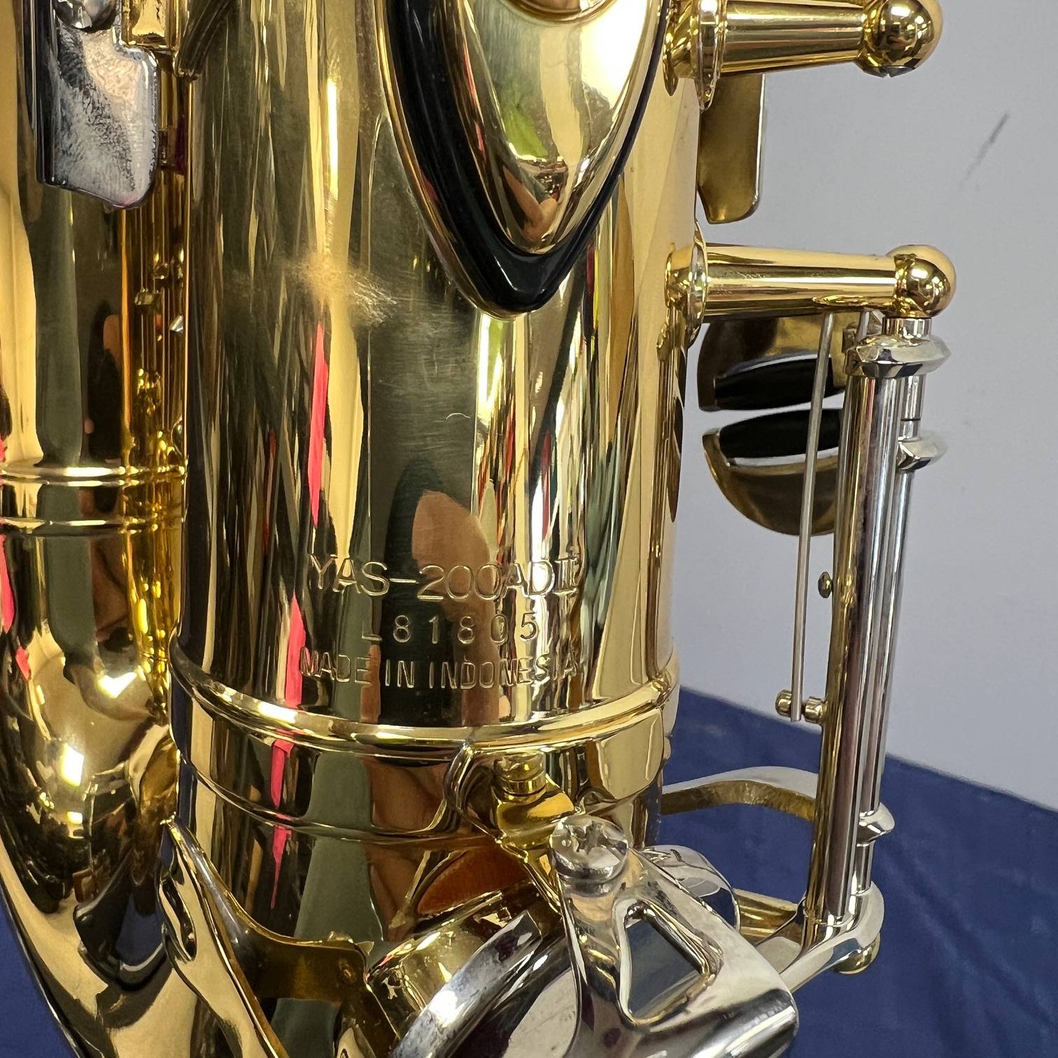 Used Yamaha YAS-200ADII Advantage Alto Sax Saxophone with Original Case and Mouthpiece - Image 14