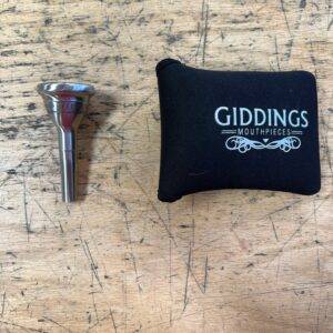 Used Giddings Taku BBb/C Tuba Mouthpiece with Original Case