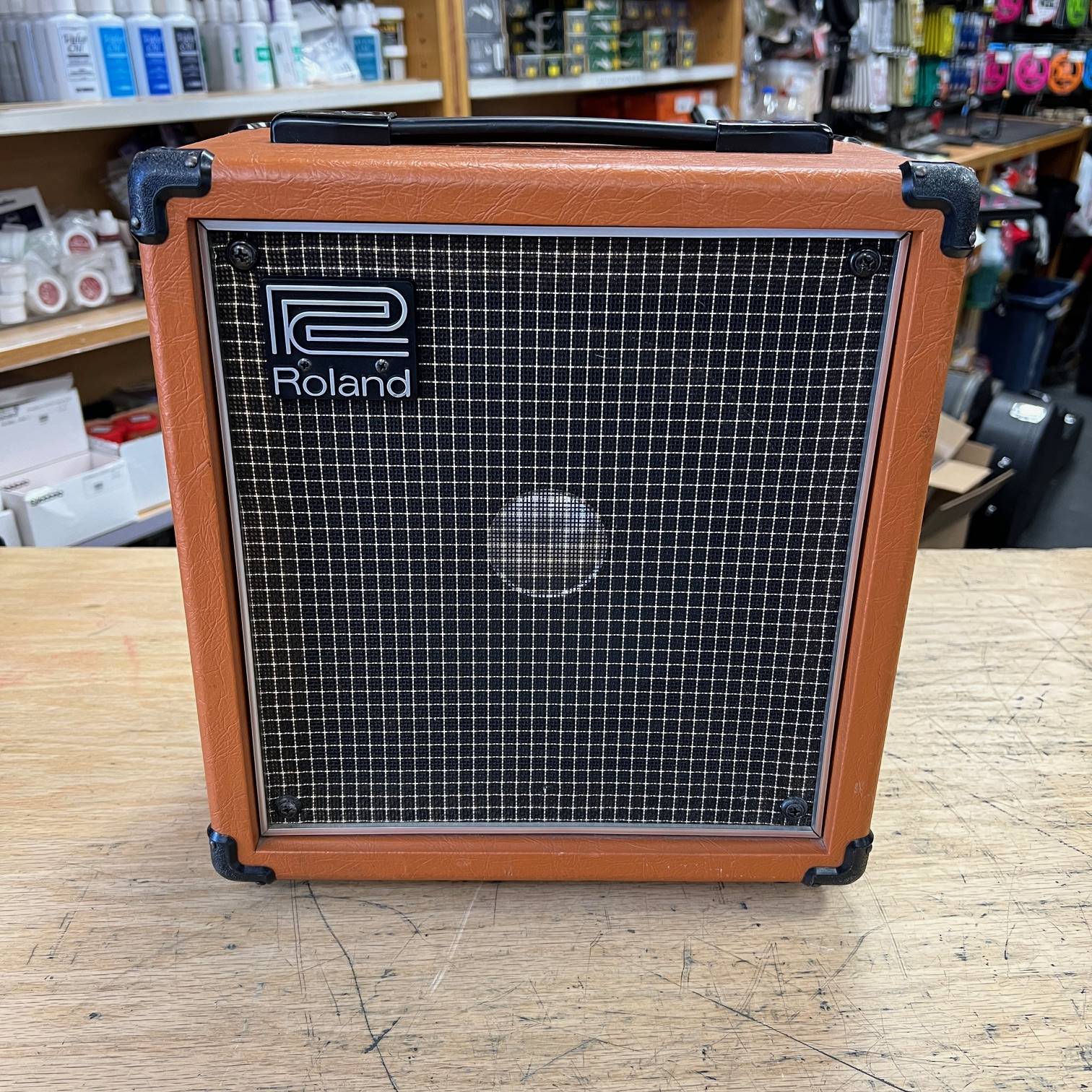Vintage Roland Cube 20 Guitar Combo Amp Amplifier Made in Japan