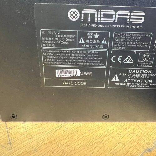 Used Midas L10 10-slot 500 Series Rackmount Chassis - Image 6