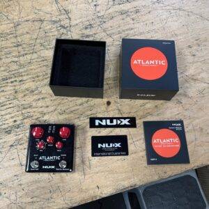 Used NUX NDR-5 Verdugo Series Atlantic Delay & Reverb Guitar Pedal with Original Box and Manual