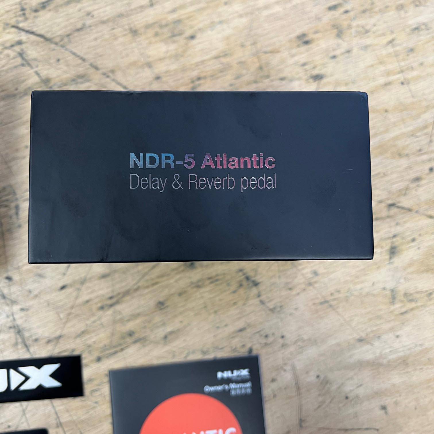 Used NUX NDR-5 Verdugo Series Atlantic Delay & Reverb Guitar Pedal with Original Box and Manual - Image 2