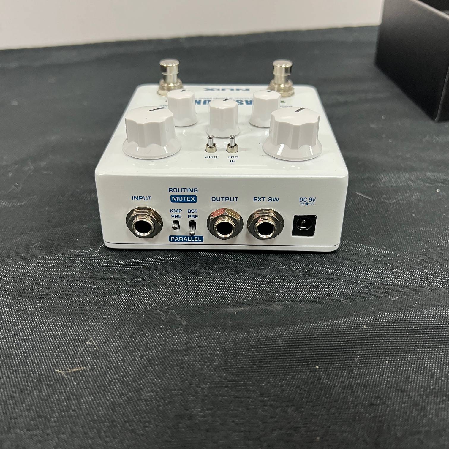 Used NUX NBK-5 Verdugo Series Masamune Booster & Kompressor Guitar Pedal with Original Box and Manual Compressor - Image 6