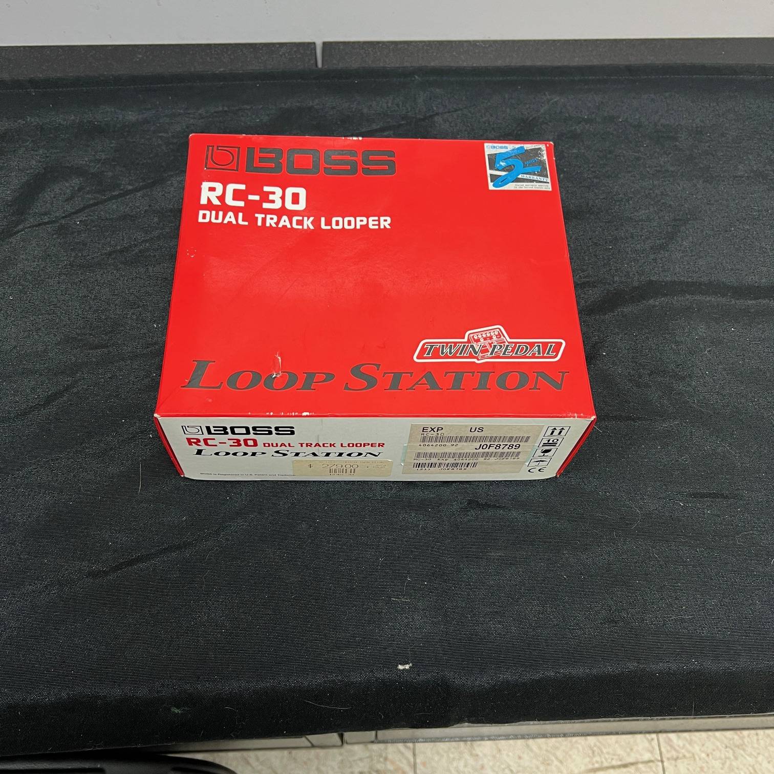 Used Boss RC-30 Dual Track Looper Guitar Pedal with Original Box and Manual - Image 8