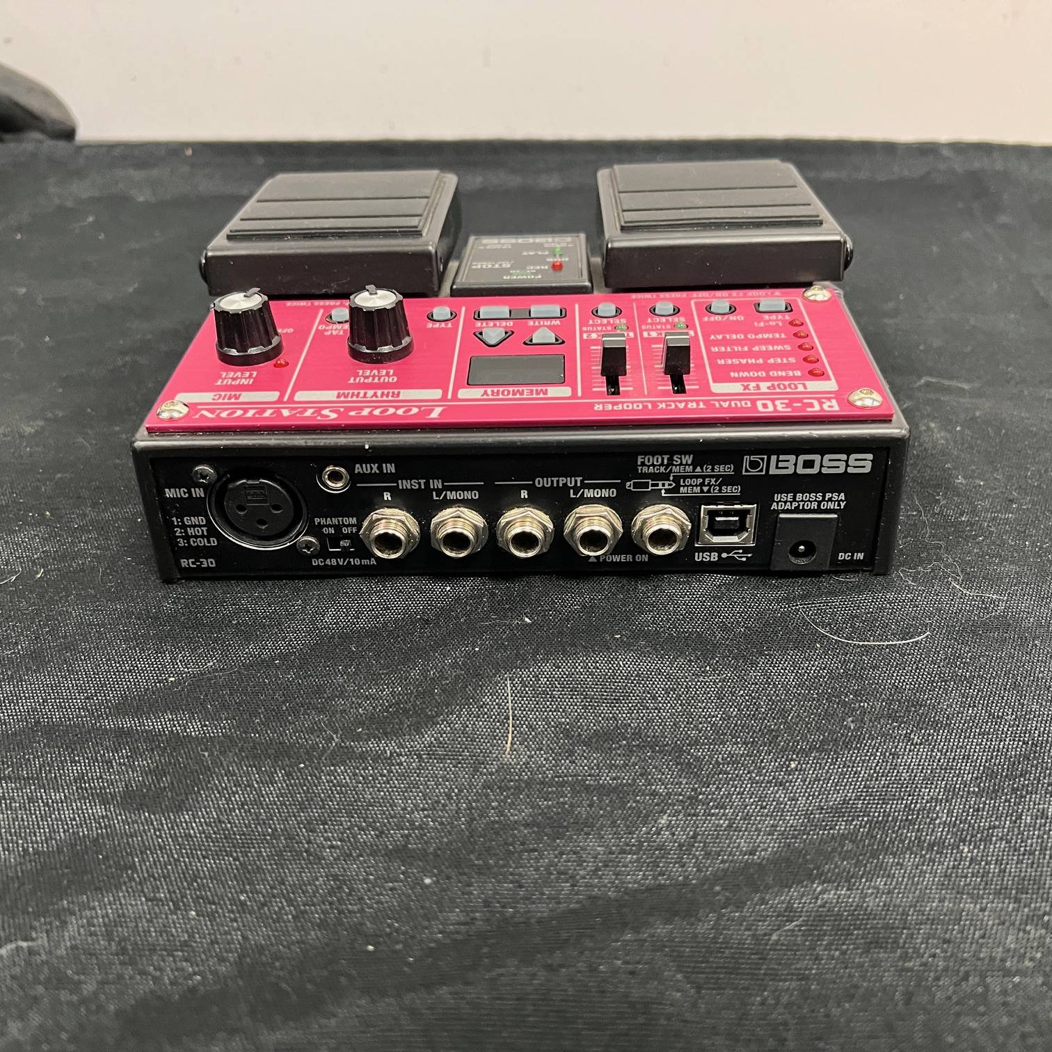 Used Boss RC-30 Dual Track Looper Guitar Pedal with Original Box and Manual - Image 6