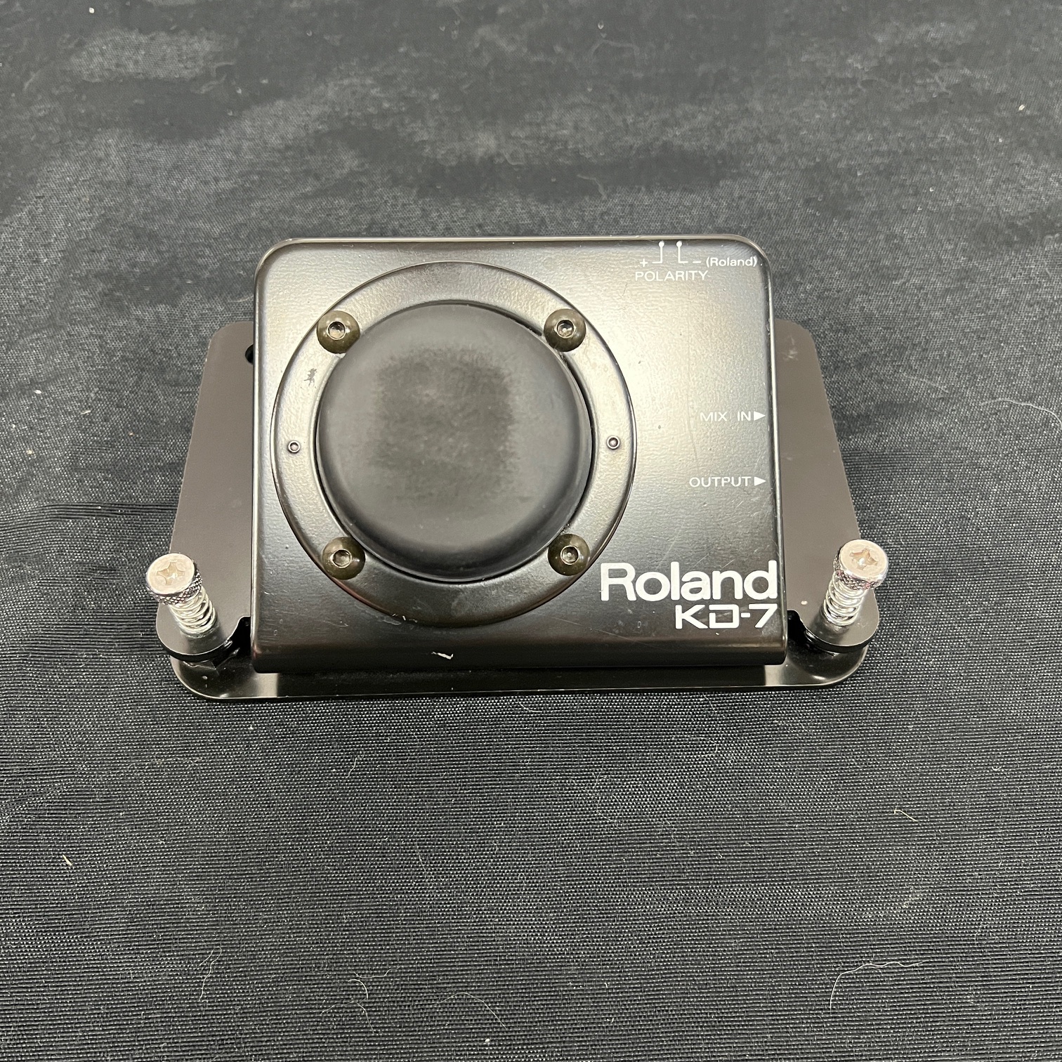 Used Roland KD-7 Kick Drum Pad Trigger Unit for Electronic Drum V-Drums