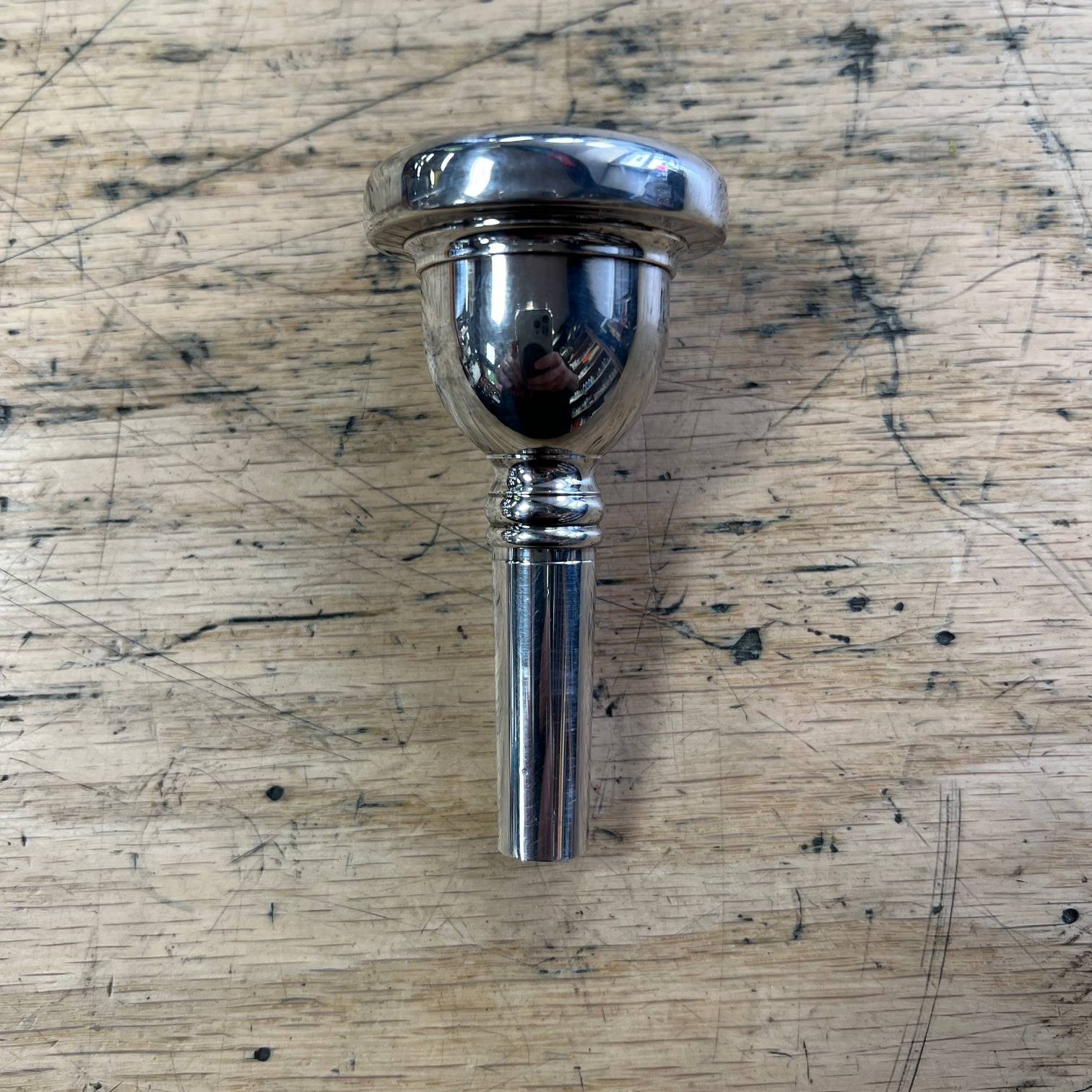 Used Vincent Bach 8 1/2 BW small shank Tenor Trombone Mouthpiece - Image 6