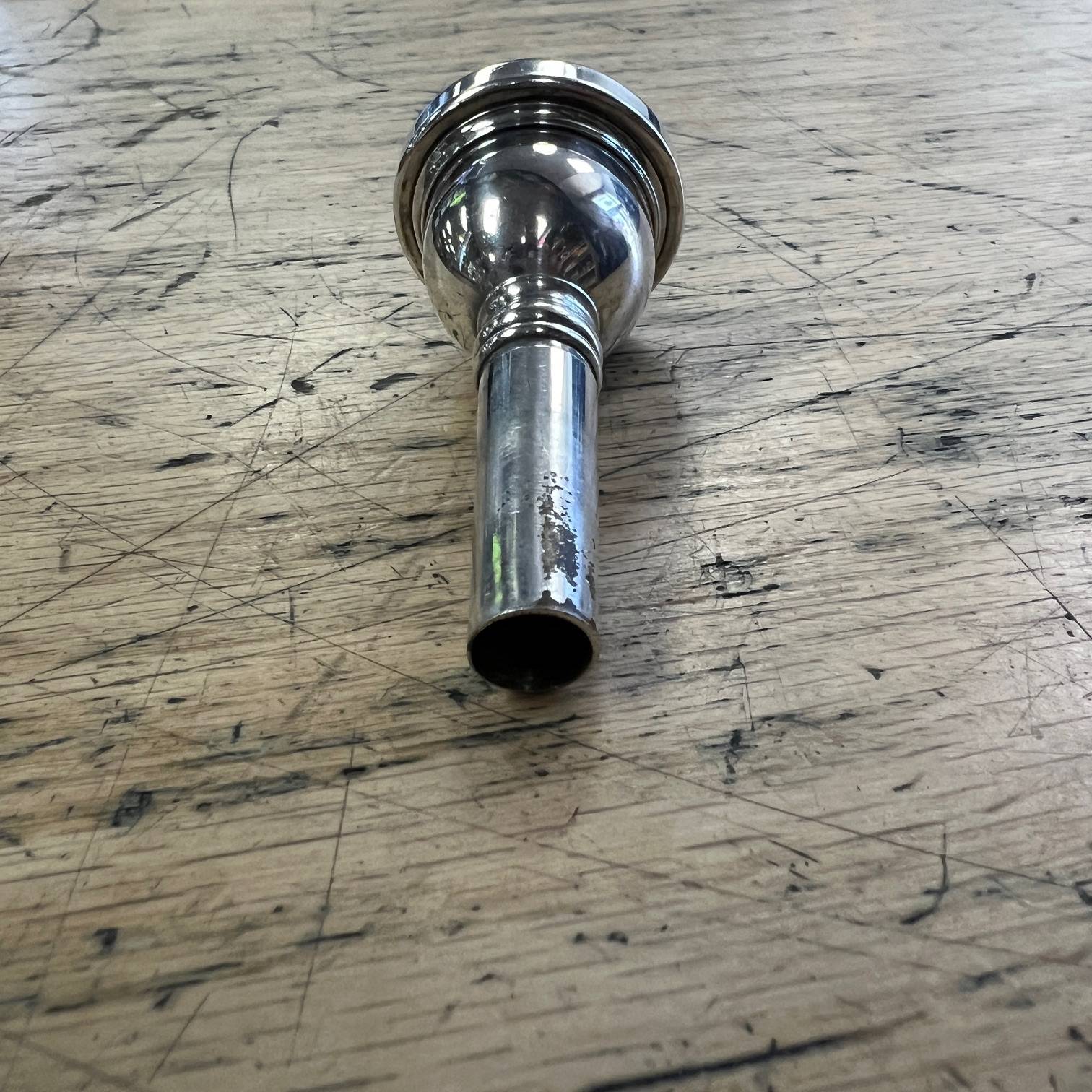 Used Vincent Bach 7C small shank Tenor Trombone Mouthpiece - Image 8