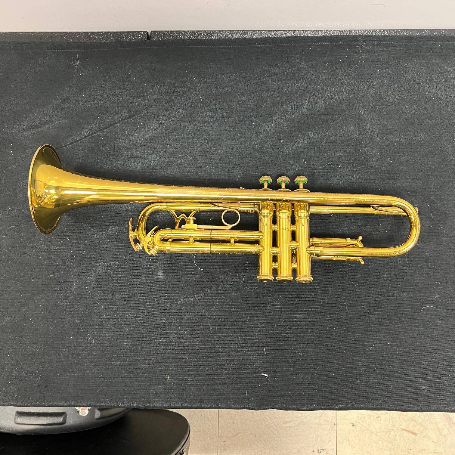 Vintage King Liberty Bb Trumpet with Original Case Just Serviced 1970 - Image 9