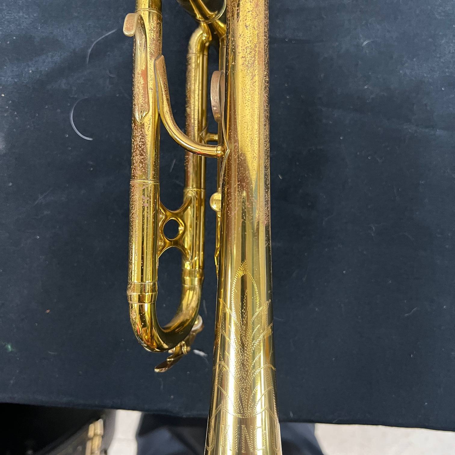 Vintage King Liberty Bb Trumpet with Original Case Just Serviced 1970 - Image 14