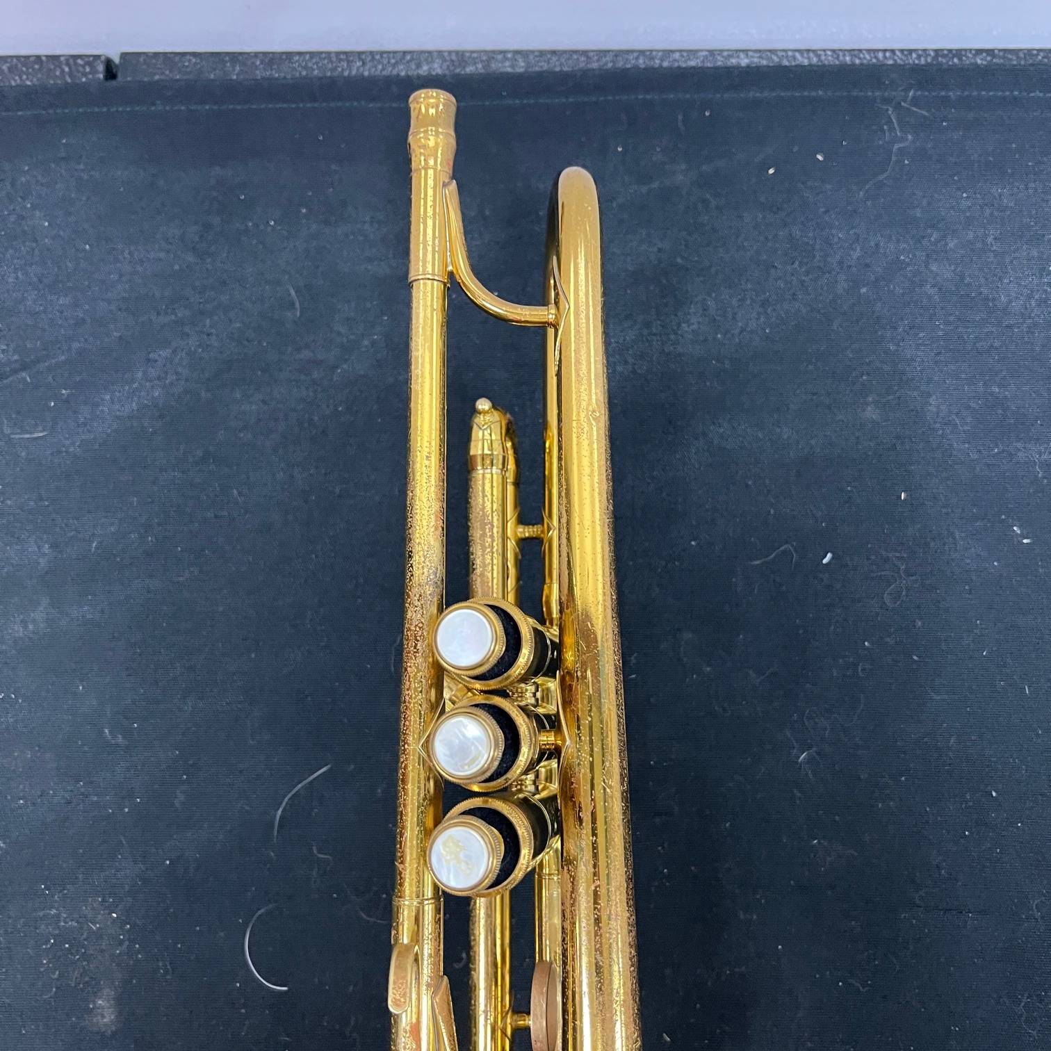 Vintage King Liberty Bb Trumpet with Original Case Just Serviced 1970 - Image 16