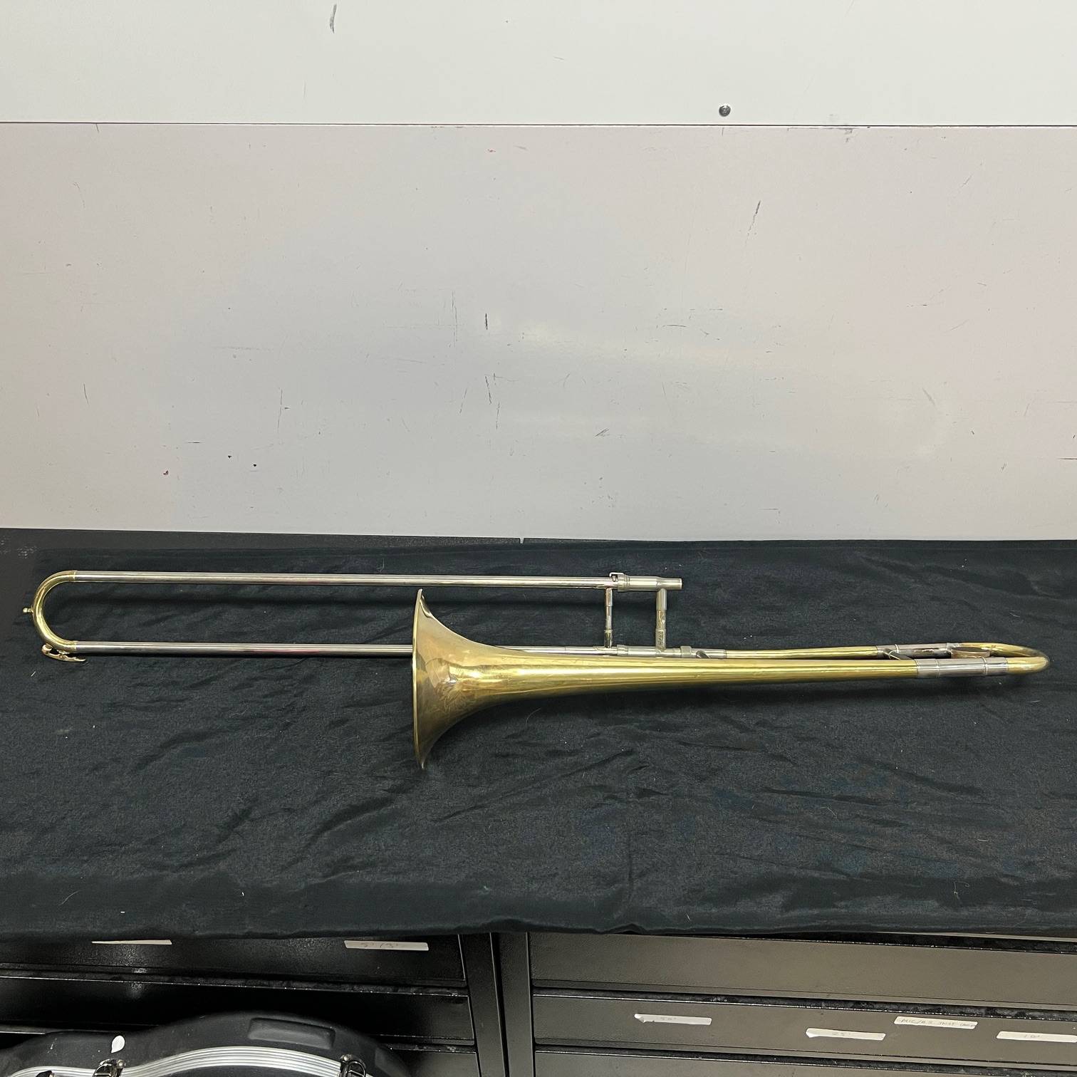 Vintage King Liberty 2-B Bb Tenor Trombone with Tuxedo Gig Bag Just Serviced 2B