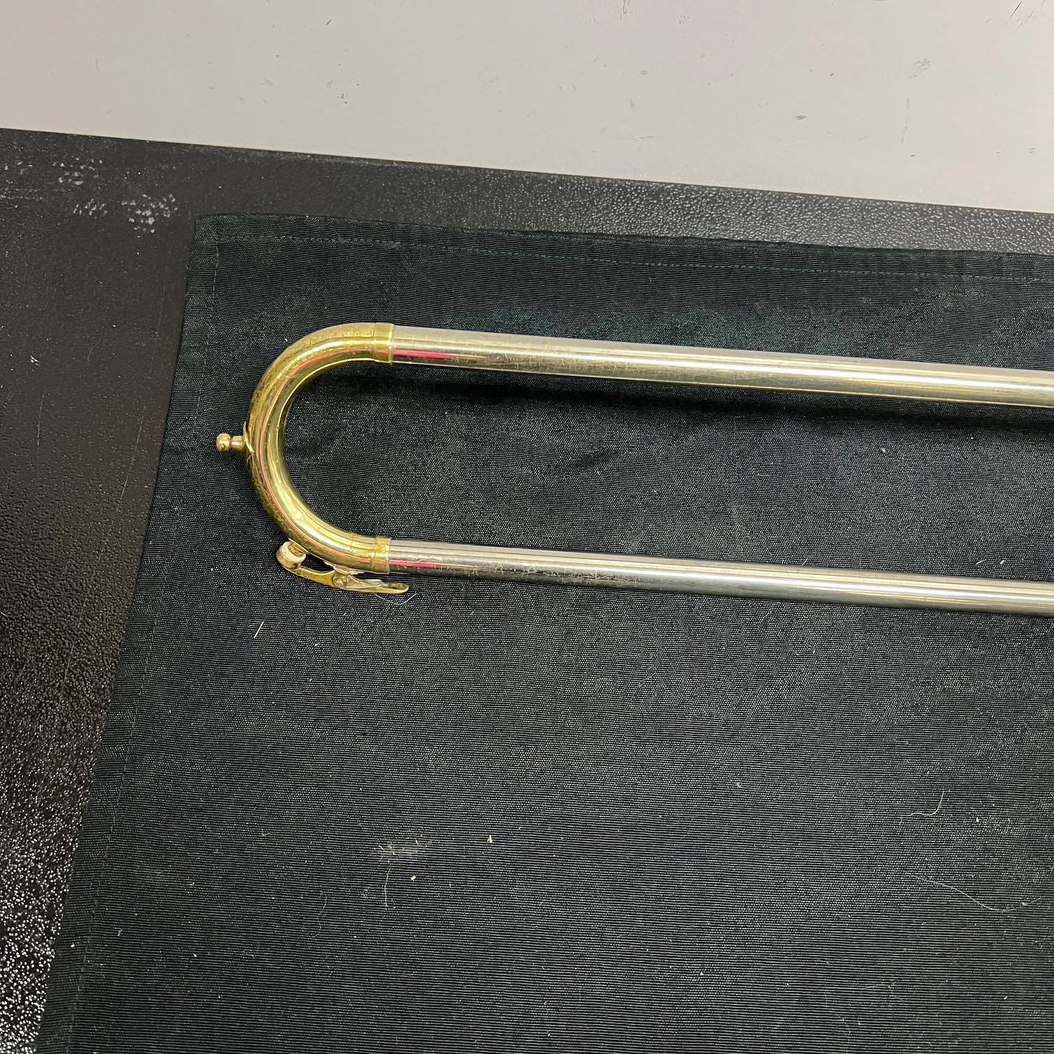 Vintage King Liberty 2-B Bb Tenor Trombone with Tuxedo Gig Bag Just Serviced 2B - Image 7