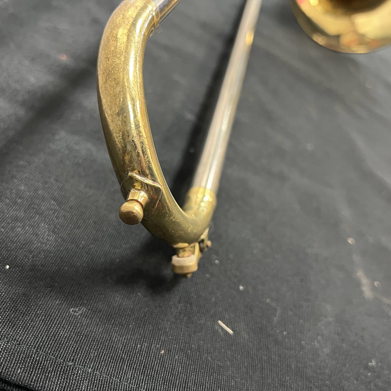 Vintage King Liberty 2-B Bb Tenor Trombone with Tuxedo Gig Bag Just Serviced 2B - Image 8