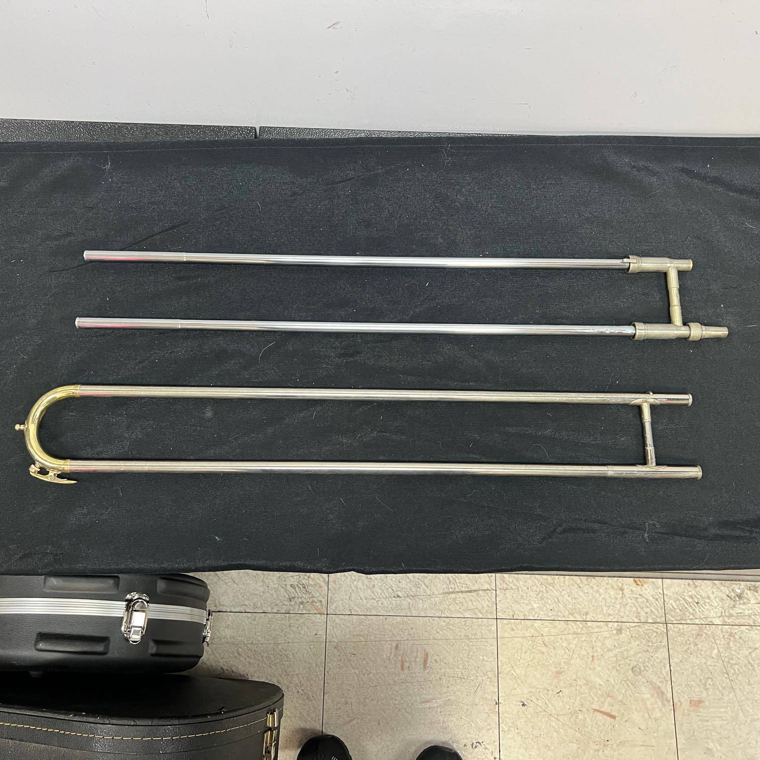 Vintage King Liberty 2-B Bb Tenor Trombone with Tuxedo Gig Bag Just Serviced 2B - Image 21