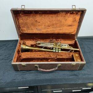 Vintage Olds Super Los Angeles Bb Trumpet with Original Case Just Serviced 1943