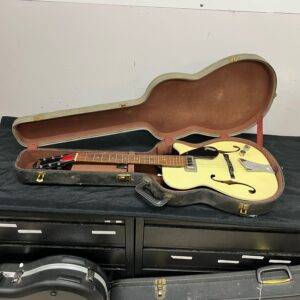 Vintage Gretsch 6115 Rambler Arhctop Hollow Body Electric Guitar with Original Case 1959