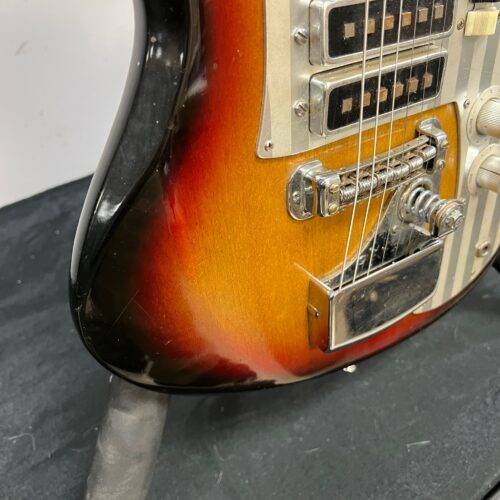 Vintage Silvertone Model 759 1437 Teisco 1960's Sunburst Electric