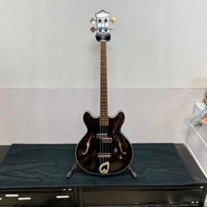 Used Guild SF-1 Semi Hollowbody Electric Bass Guitar VWN Starfire Vintage Walnut with Gig Bag