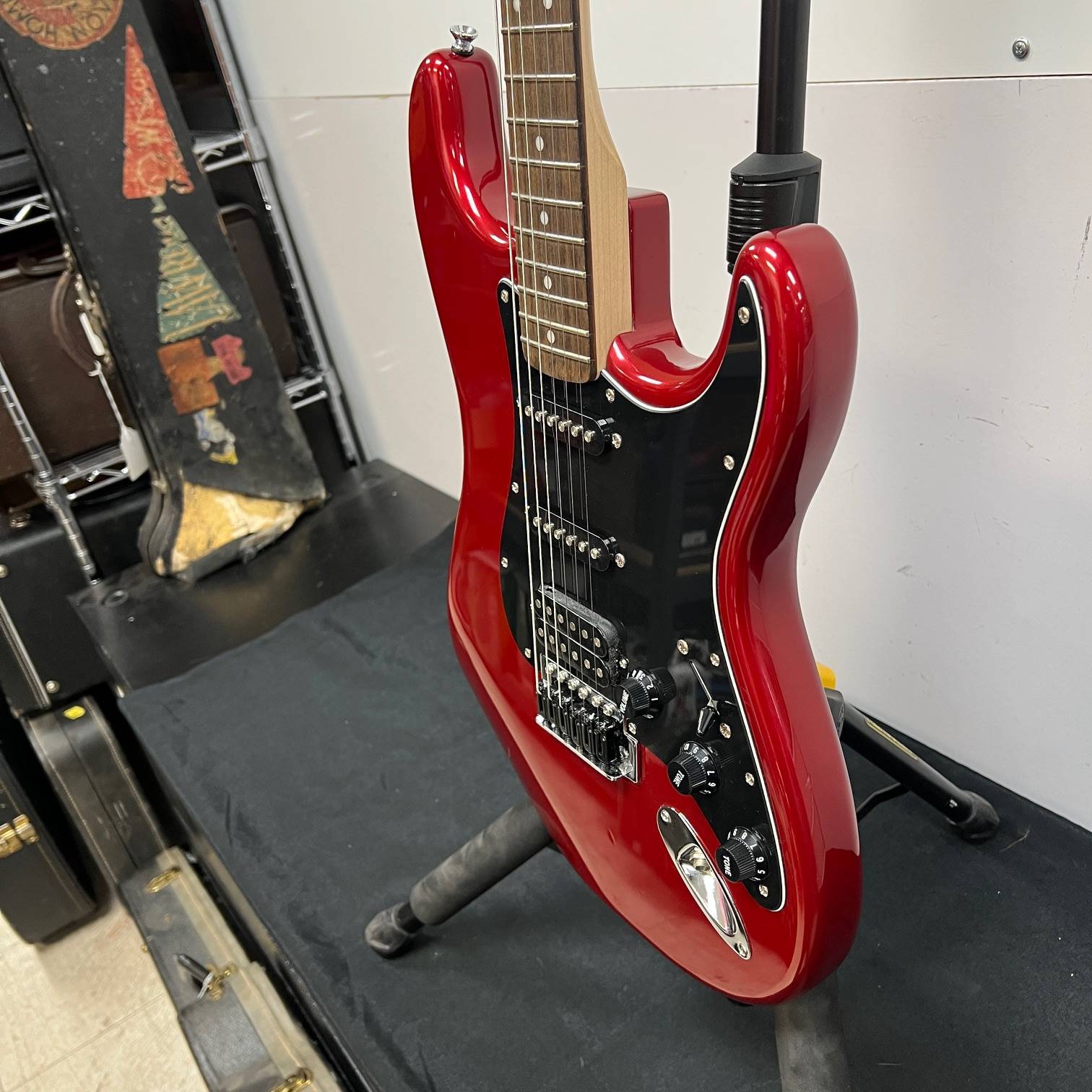Used Squier Strat Stratocaster HSS Electric Guitar Made in Indonesia 2018 Affinity Series - Image 12