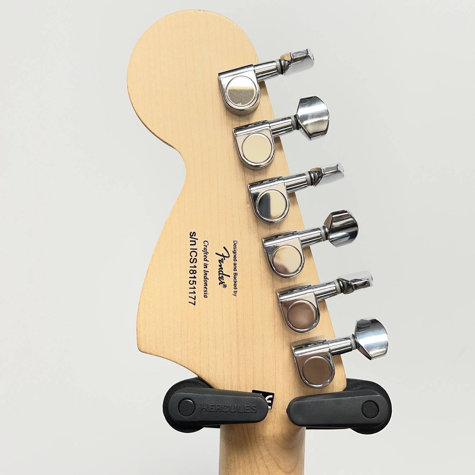 Used Squier Strat Stratocaster HSS Electric Guitar Made in Indonesia 2018 Affinity Series - Image 15