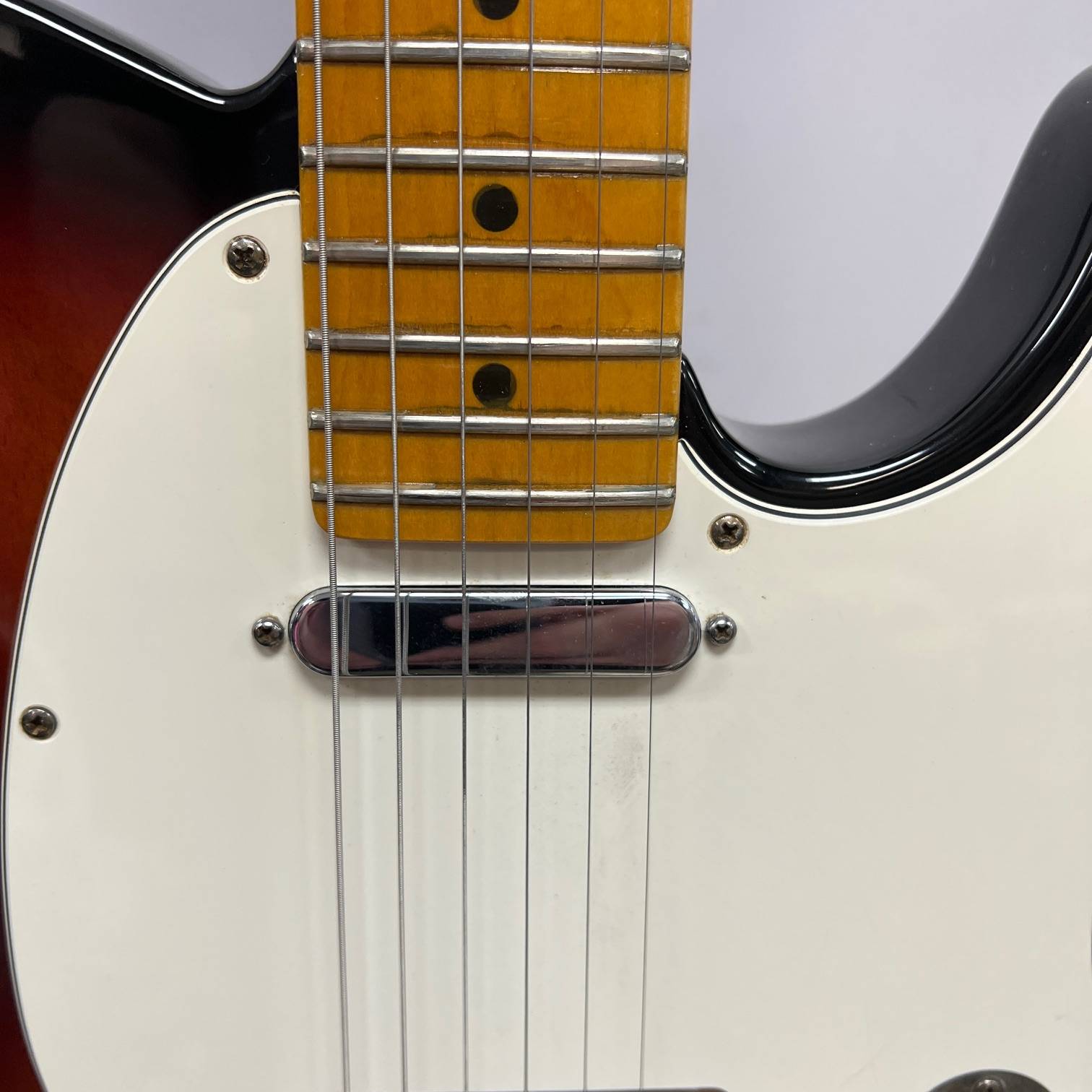 Used Fender Standard Tele Telecaster Electric Guitar with Case Made in the USA 2000 3 Color Sunburst - Image 9