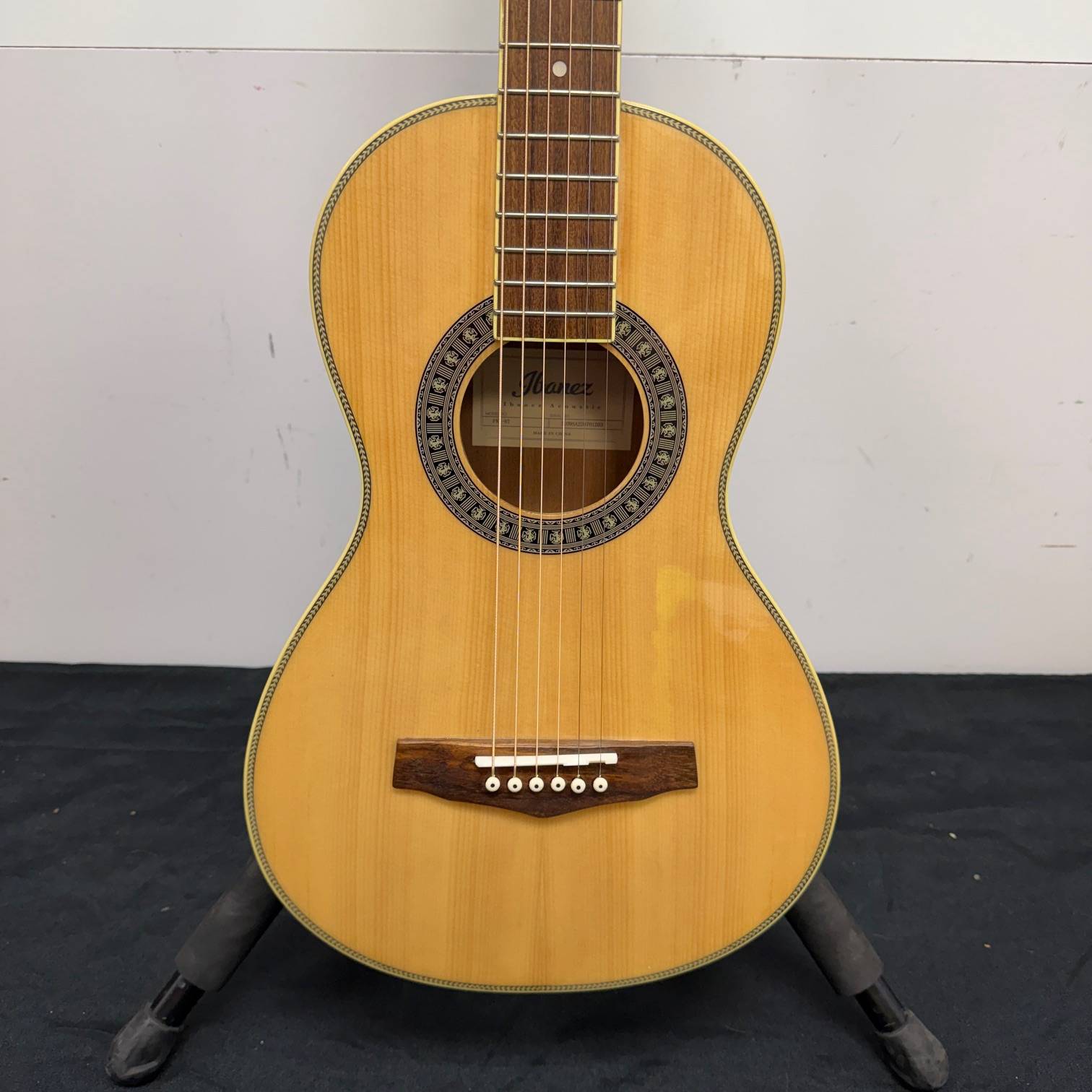 Used Ibanez PN1-NT Parlor Acoustic Guitar - Image 7