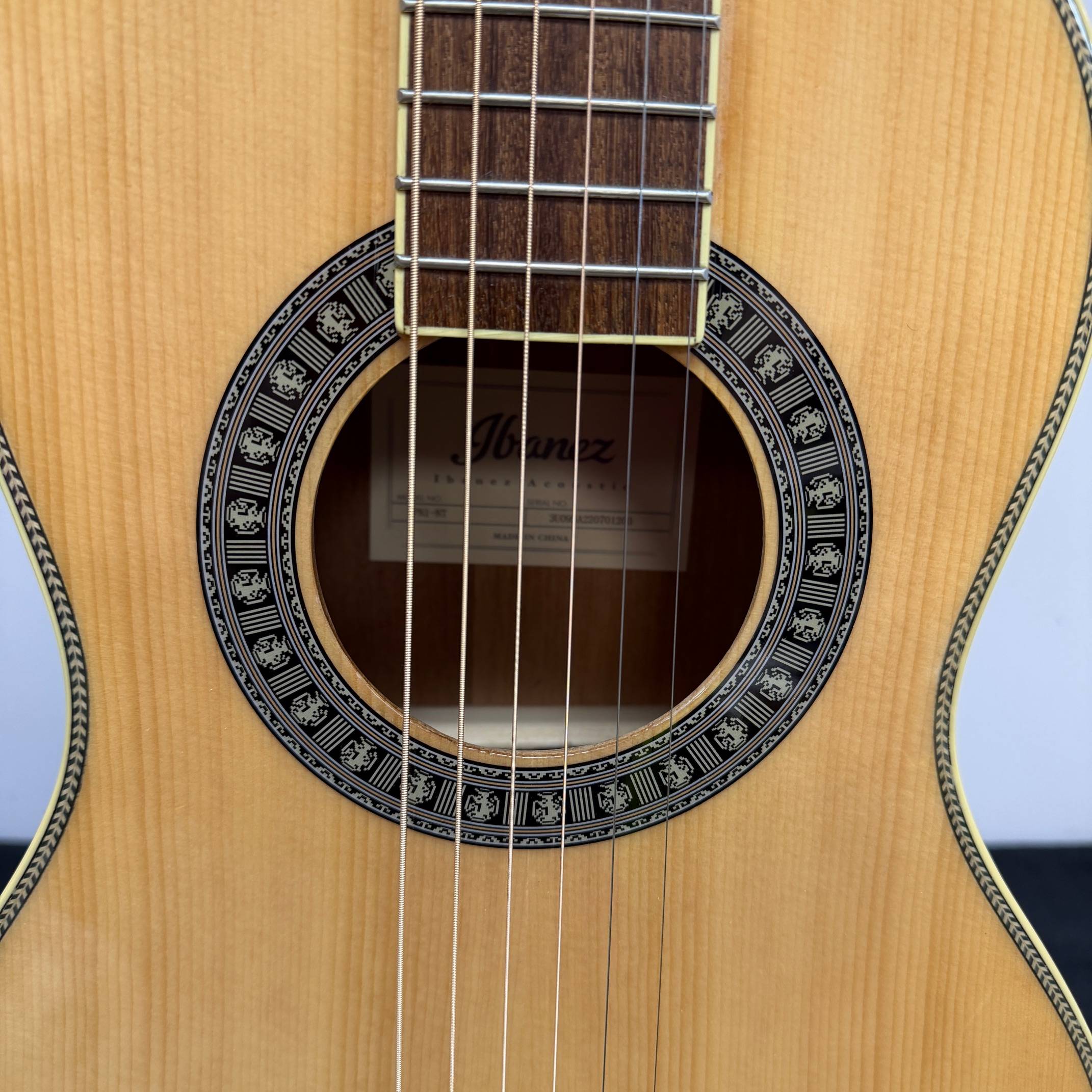 Used Ibanez PN1-NT Parlor Acoustic Guitar - Image 8