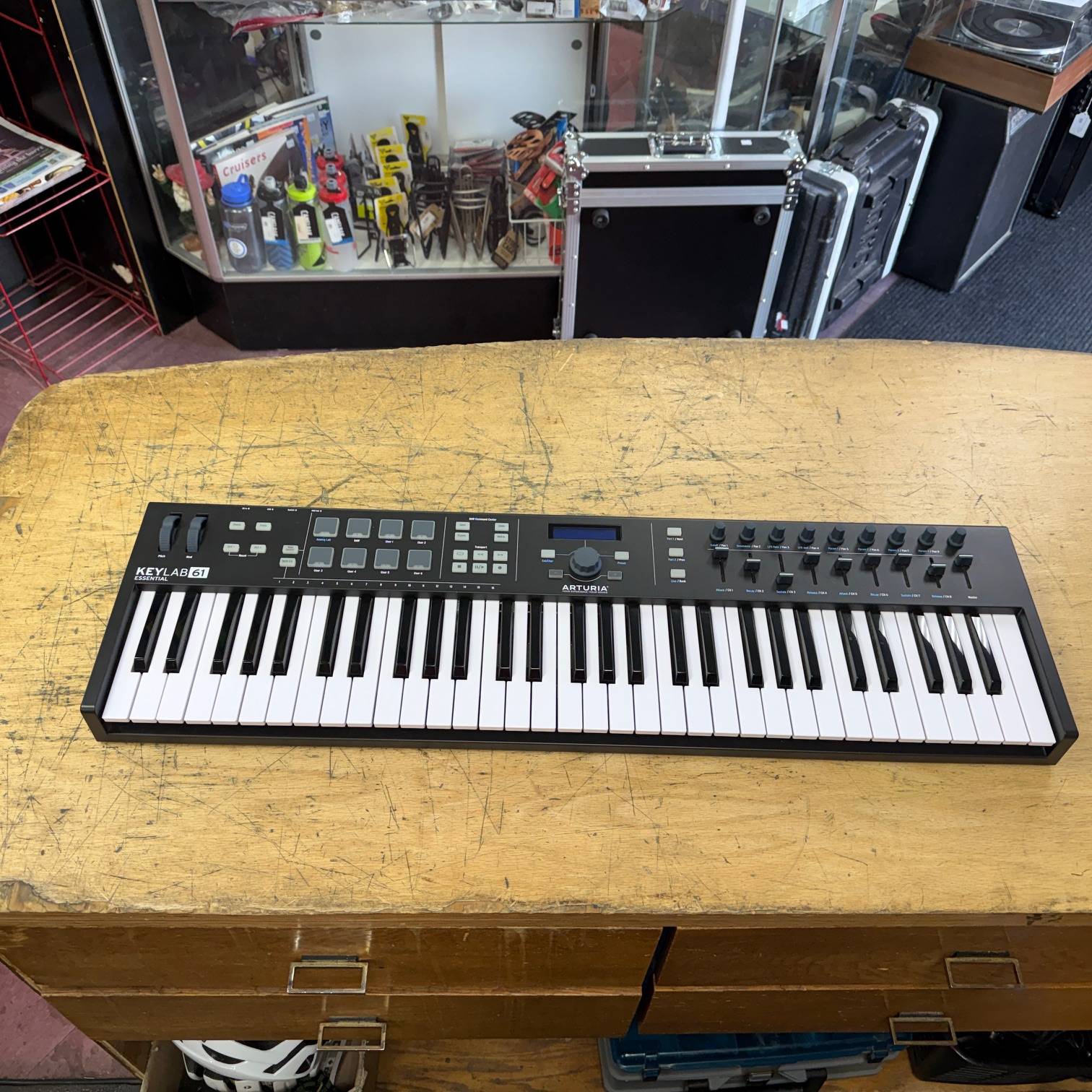 Used Arturia Keylab Essential 61 MKII Keyboard MIDI USB Controller
