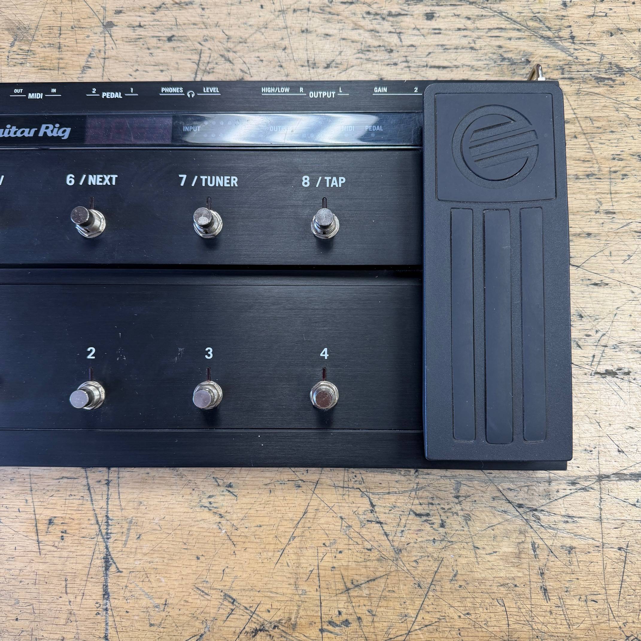 Used Native Instruments Guitar Rig Kontrol 3 Foot Controller Audio Interface for Guitar Rig 3 - Image 3