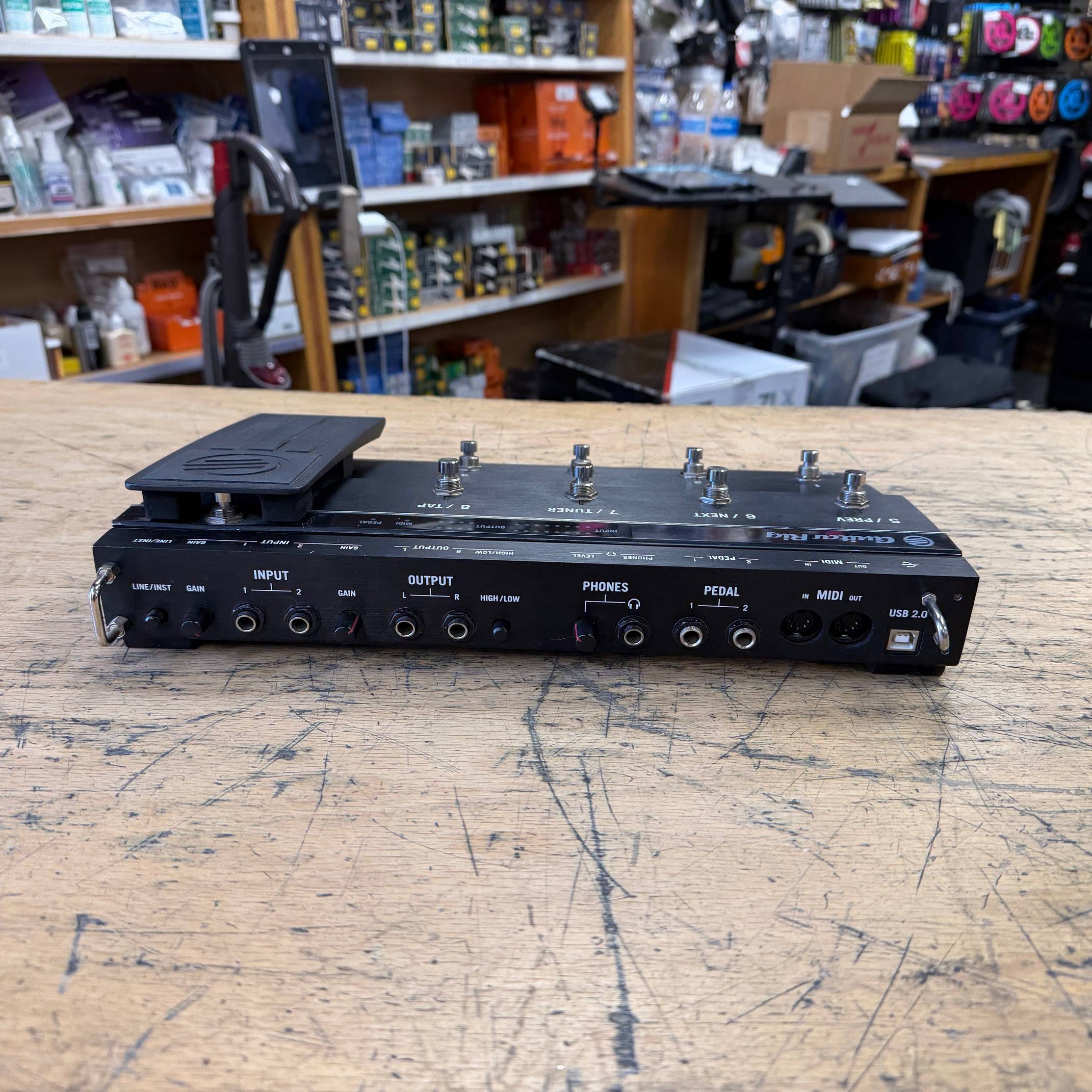 Used Native Instruments Guitar Rig Kontrol 3 Foot Controller Audio Interface for Guitar Rig 3 - Image 7