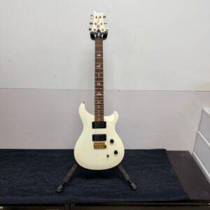 Used PRS Dave Navarro SE - Jet White Electric Guitar