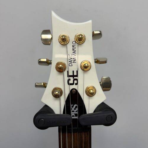 Used PRS Dave Navarro SE – Jet White Electric Guitar | Metro Gnome