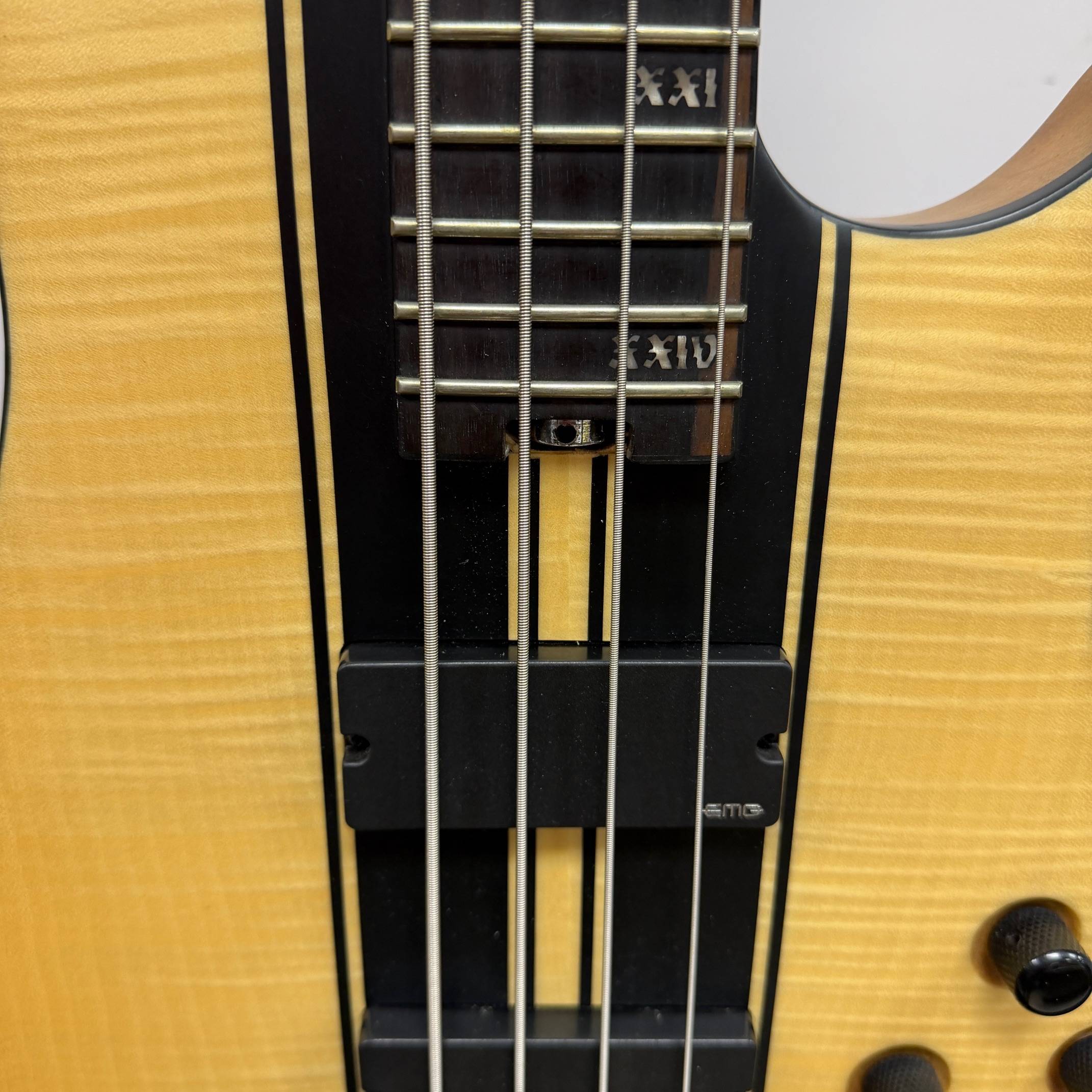 Used Schecter Diamond Series C4 GT Active 4-String Electric Bass Guitar - Image 9