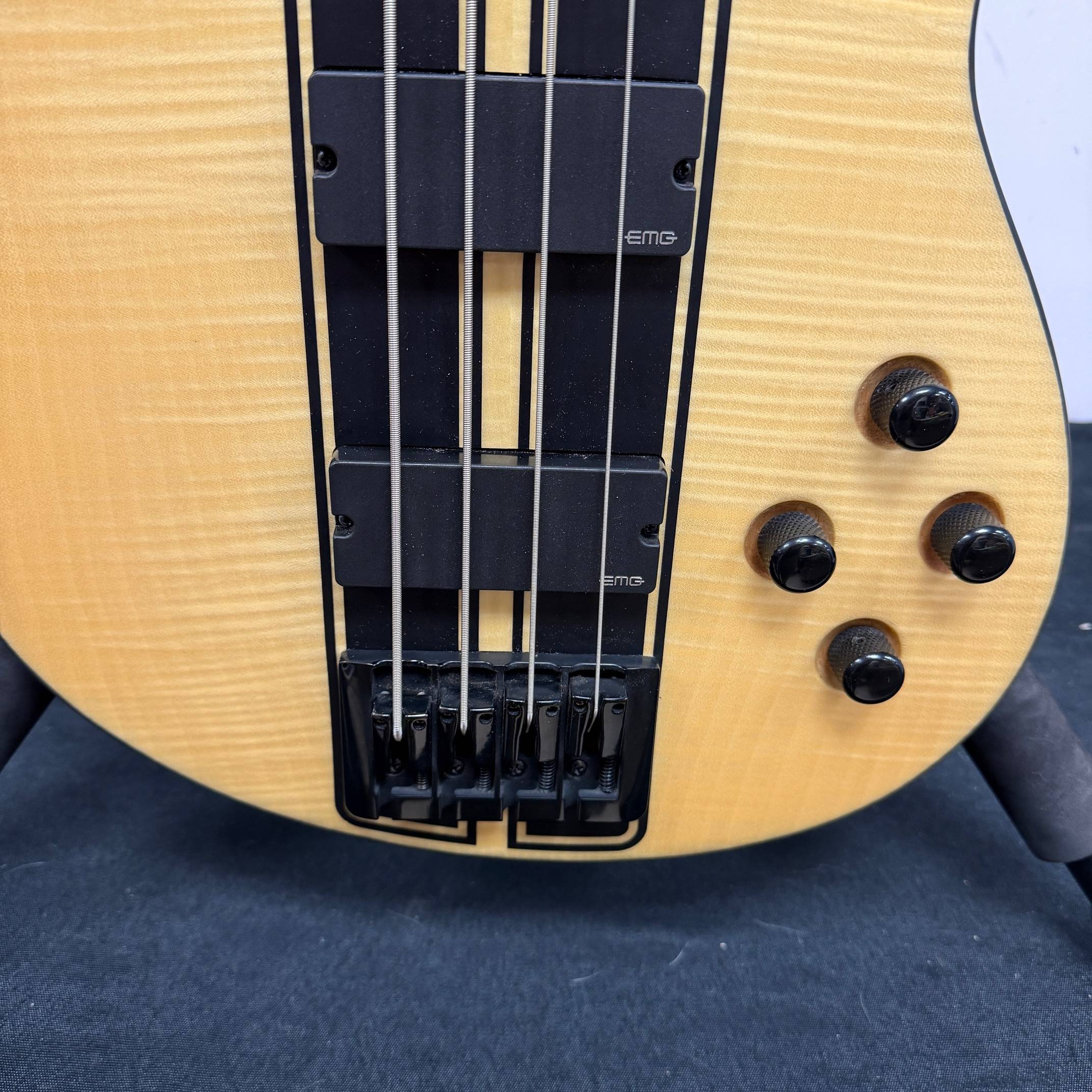 Used Schecter Diamond Series C4 GT Active 4-String Electric Bass Guitar - Image 10