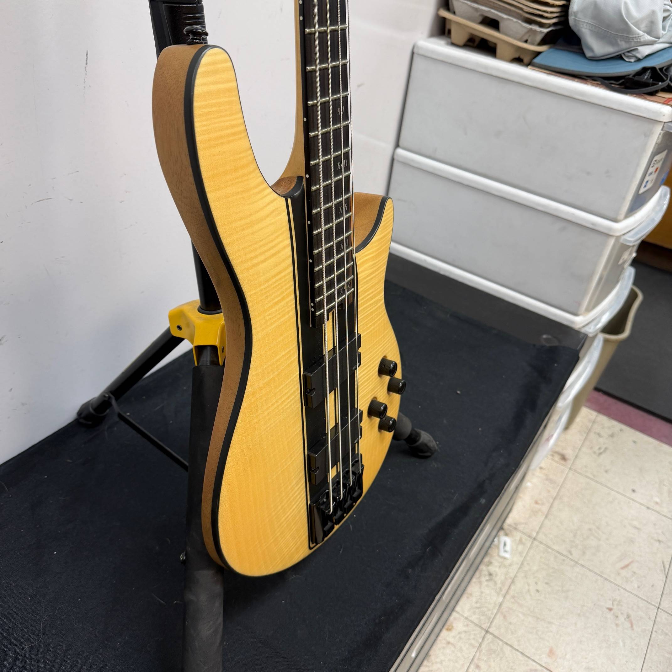 Used Schecter Diamond Series C4 GT Active 4-String Electric Bass Guitar - Image 11