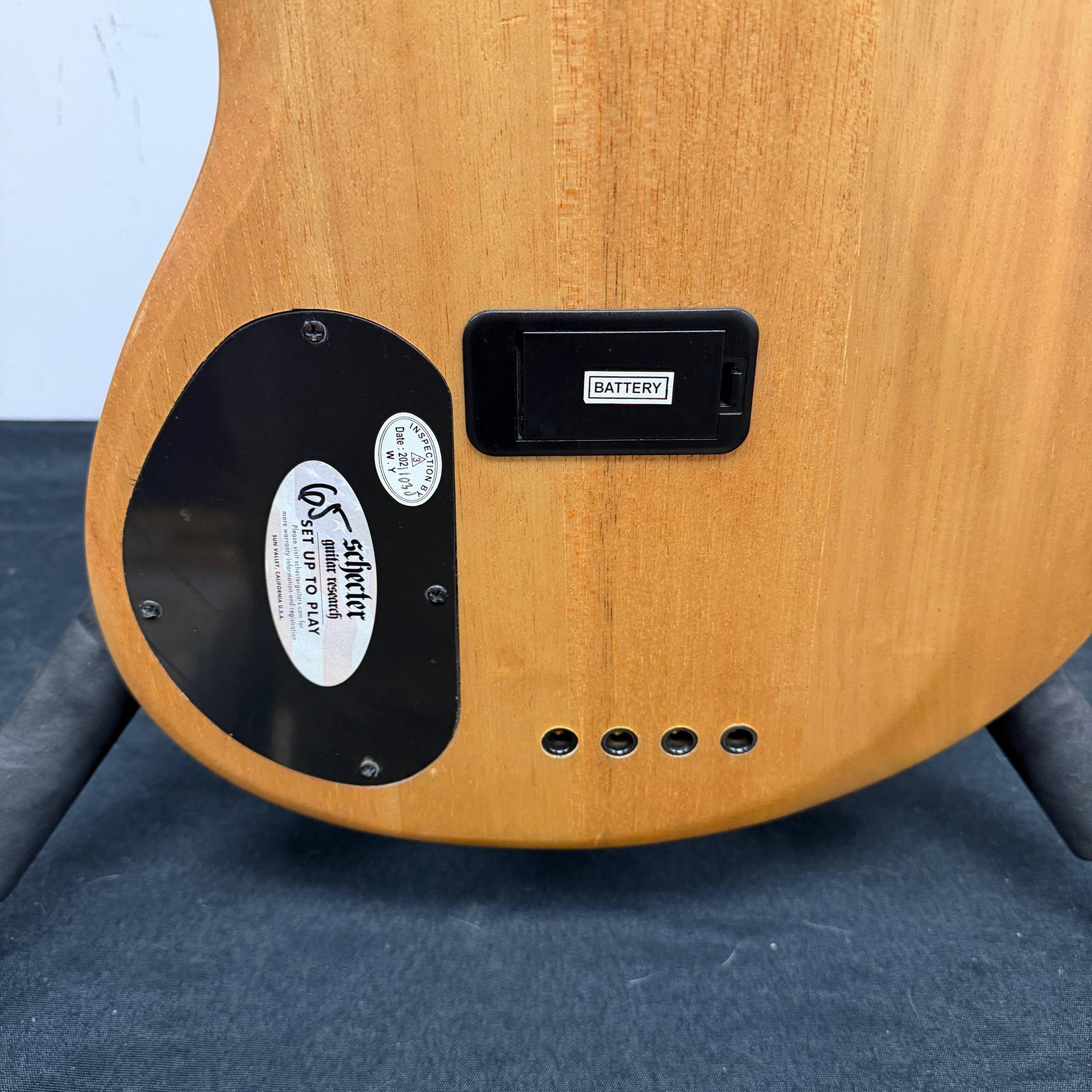 Used Schecter Diamond Series C4 GT Active 4-String Electric Bass Guitar - Image 20