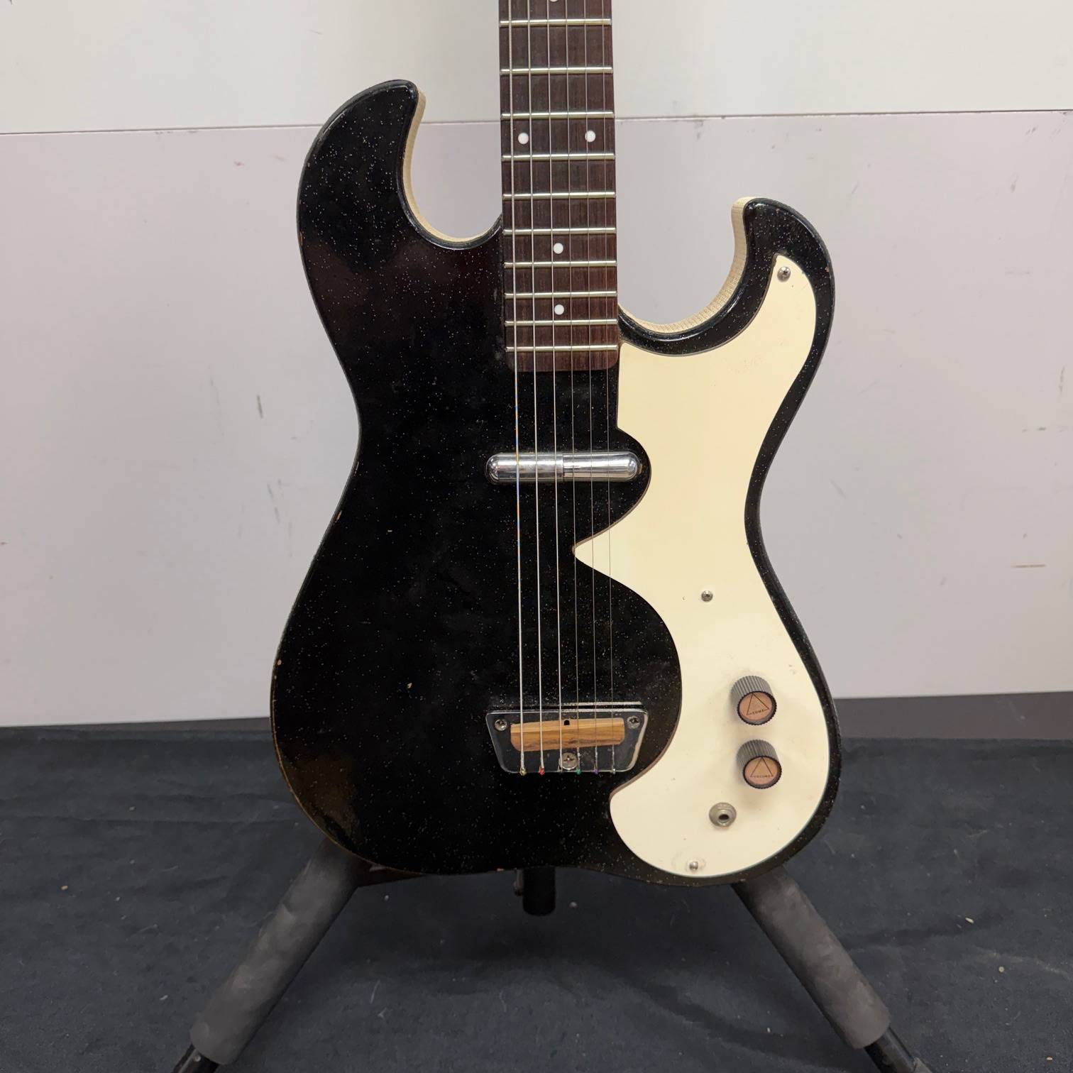 Vintage Silvertone Model 1448 Electric Guitar and Tube Amp Amplifier Case 1960's - Image 20