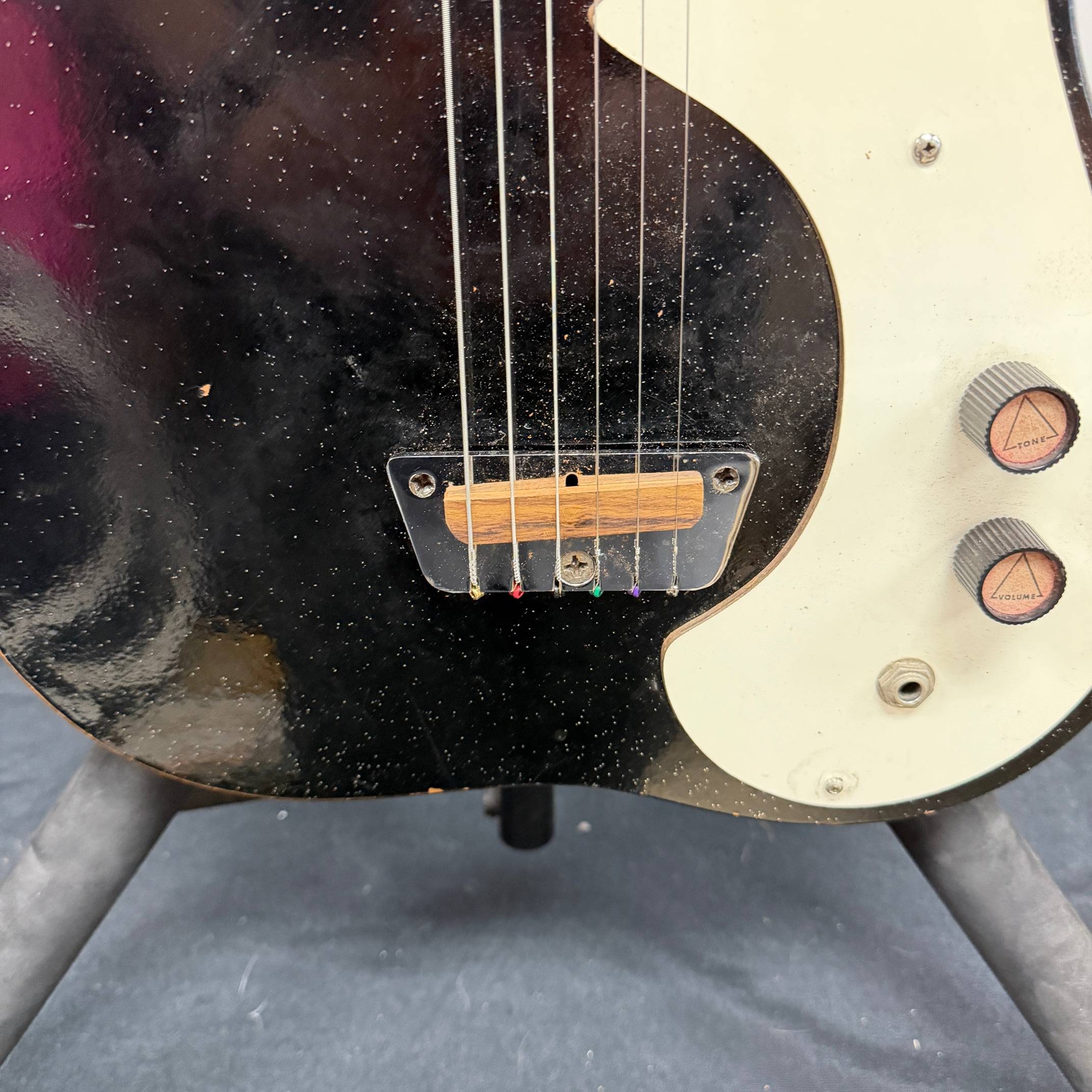 Vintage Silvertone Model 1448 Electric Guitar and Tube Amp Amplifier Case 1960's - Image 18