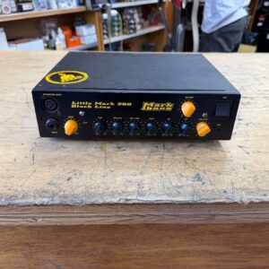 Used MarkBass Little Mark 250 Black Line Solid State Bass Amp Amplifier Head