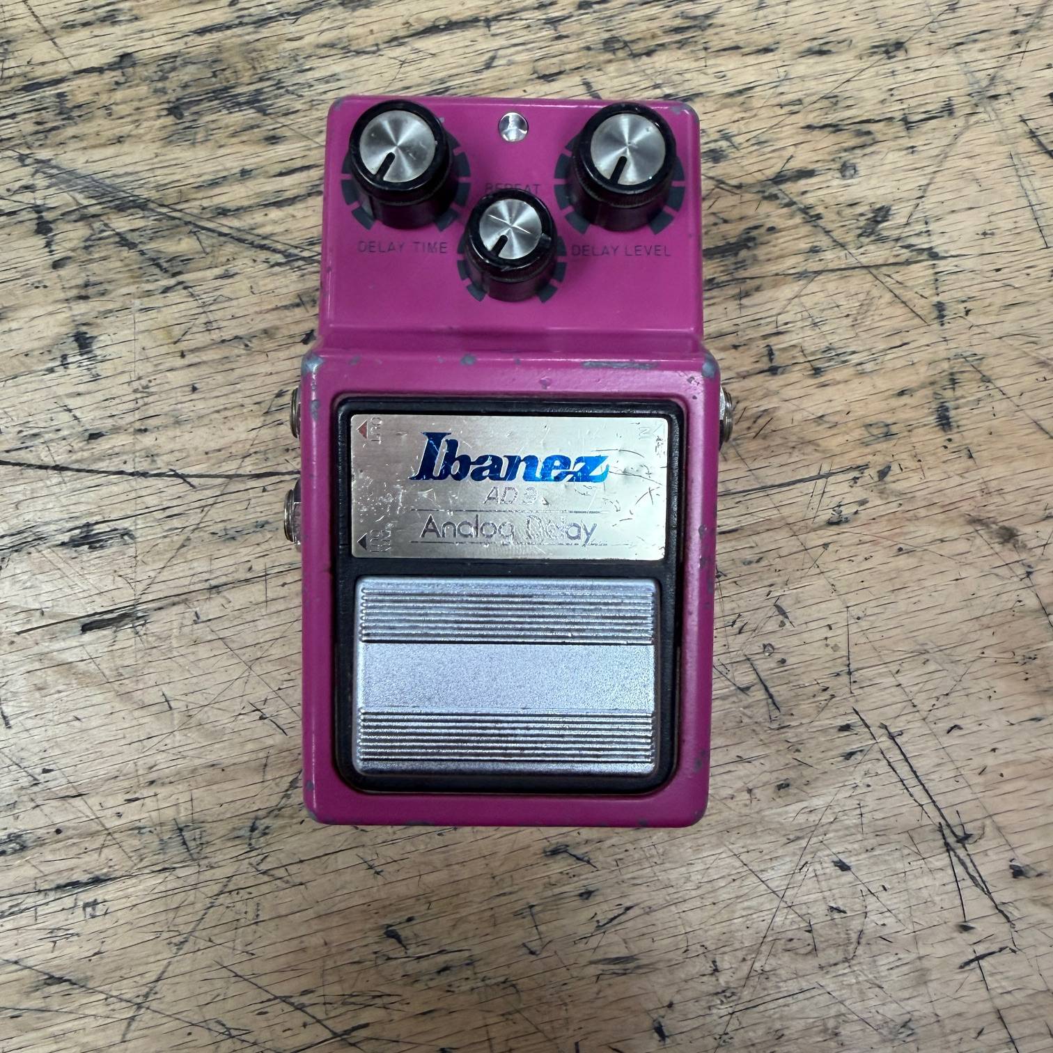 Vintage Ibanez AD9 Analog Delay Guitar Pedal Made in Japan Maxon