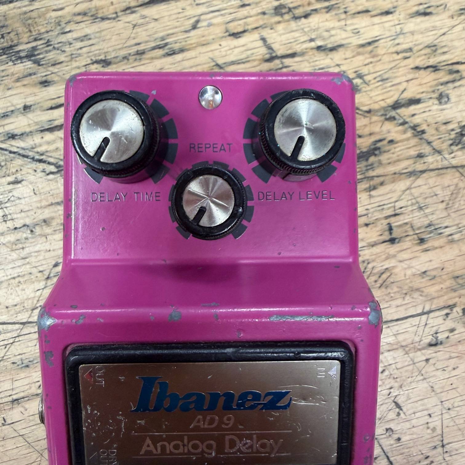 Vintage Ibanez AD9 Analog Delay Guitar Pedal Made in Japan Maxon