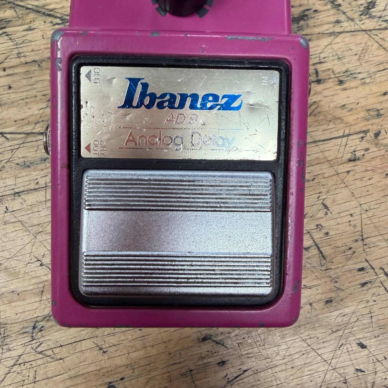 Vintage Ibanez AD9 Analog Delay Guitar Pedal Made in Japan Maxon