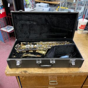 Used Yamaha YAS-23 Alto Sax Saxophone with Case Mouthpiece Neck Strap Just Serviced