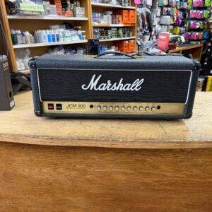 Used Marshall JCM 900 Model 4500 50W Hi Gain Dual Reverb Tube Guitar Amp Amplifier Head Made in England JCM900