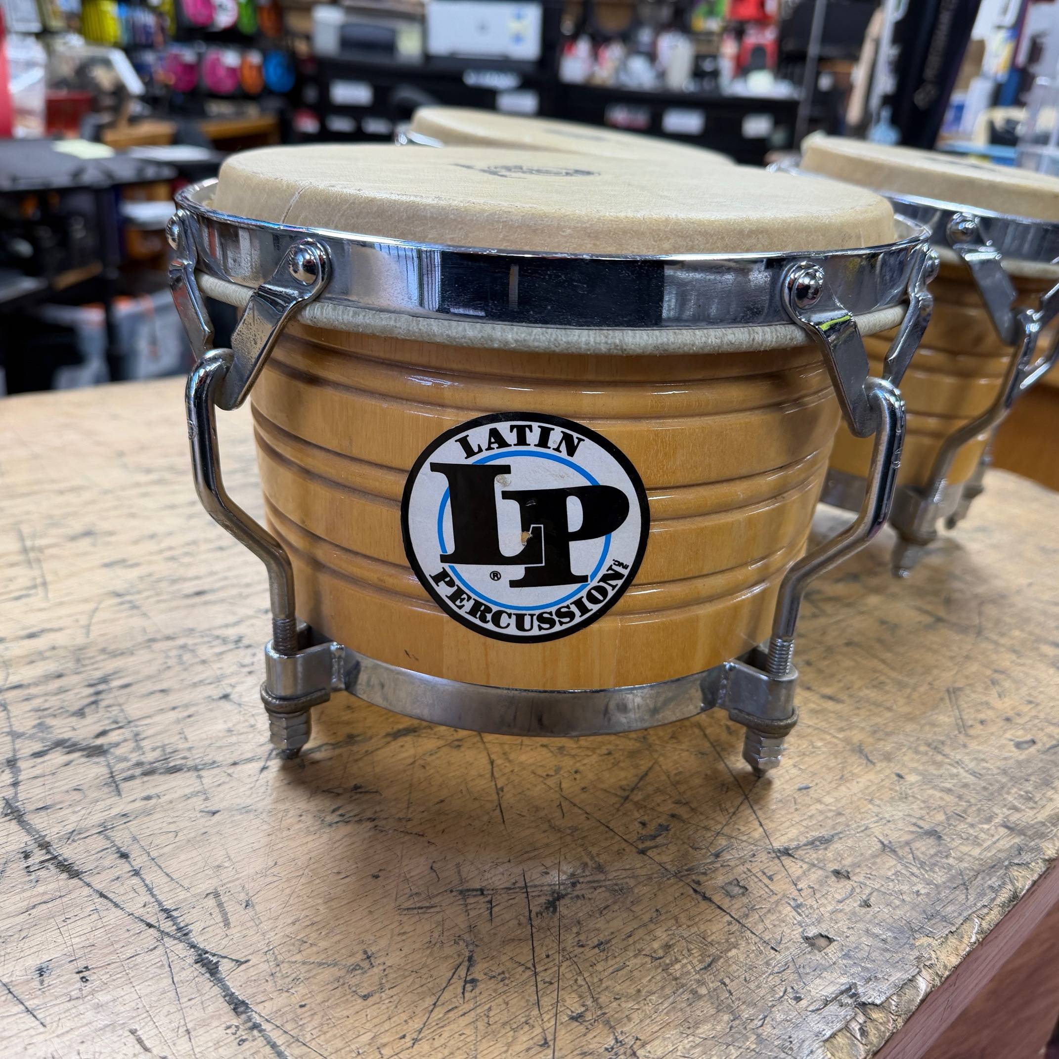Used LP Latin Percussion M. Cohen Generation III Triple Bongo - Image 2