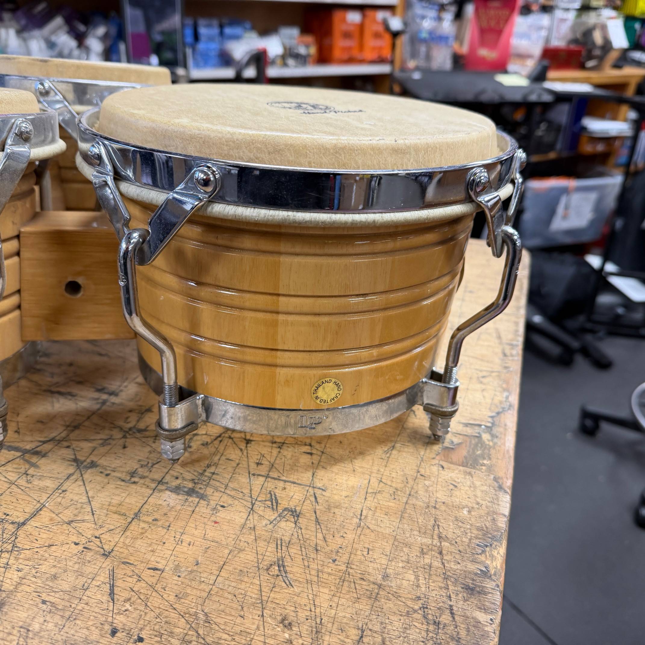 Used LP Latin Percussion M. Cohen Generation III Triple Bongo - Image 9