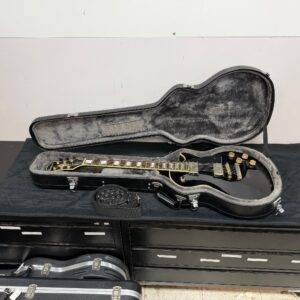 Used Epiphone Les Paul Custom Pro Electric Guitar 2018 with Case and Strap Locks