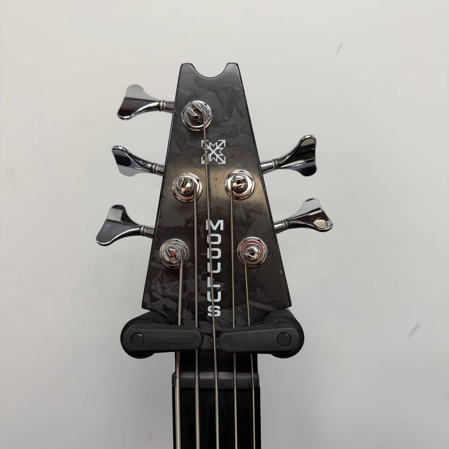 Vintage Modulus Quantum V 5-String Active Electric Bass Guitar Carbon Fiber Neck with Original Case 1989 - Image 4