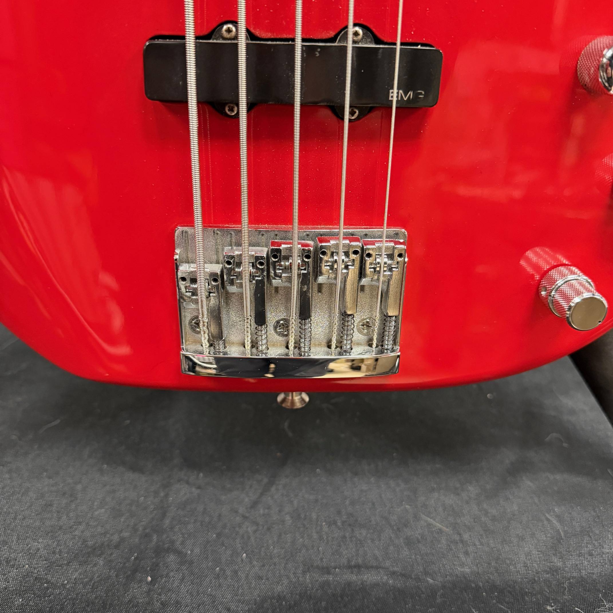 Vintage Modulus Quantum V 5-String Active Electric Bass Guitar Carbon Fiber Neck with Original Case 1989 - Image 10